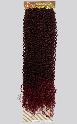 imagem de Cabelo orgânico bárbara crochet braid african beauty 300g