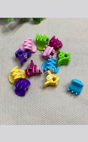 imagem de Mini piranhas coloridas infantil  com 12 unidades