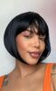 imagem do produto  Peruca wig fibra lucy chanel 25 cm