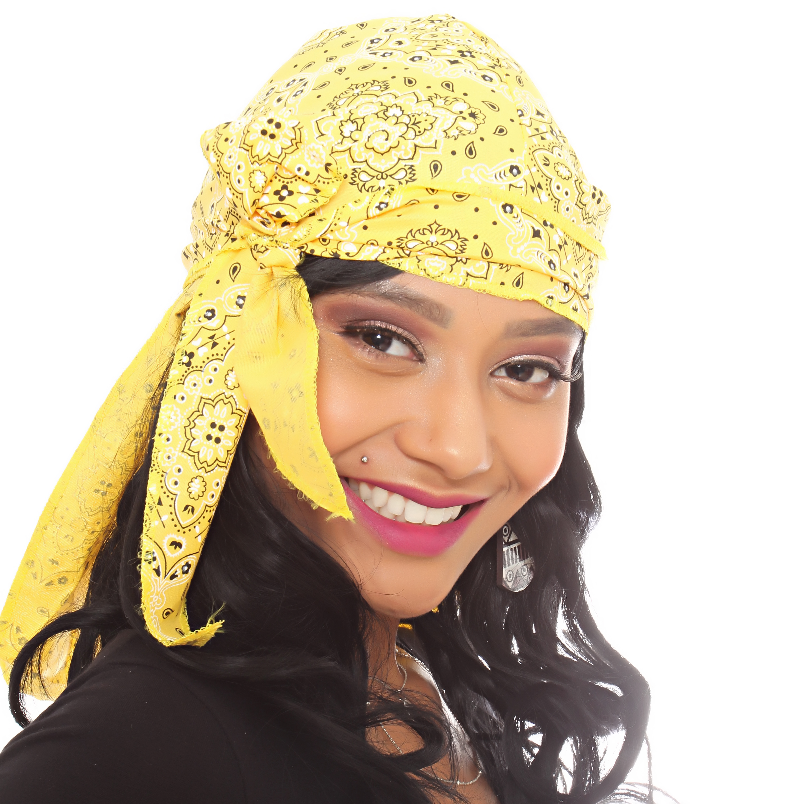 Fada do Cabelo - #DURAG TRADICIONAL DE POLIESTER PRETA